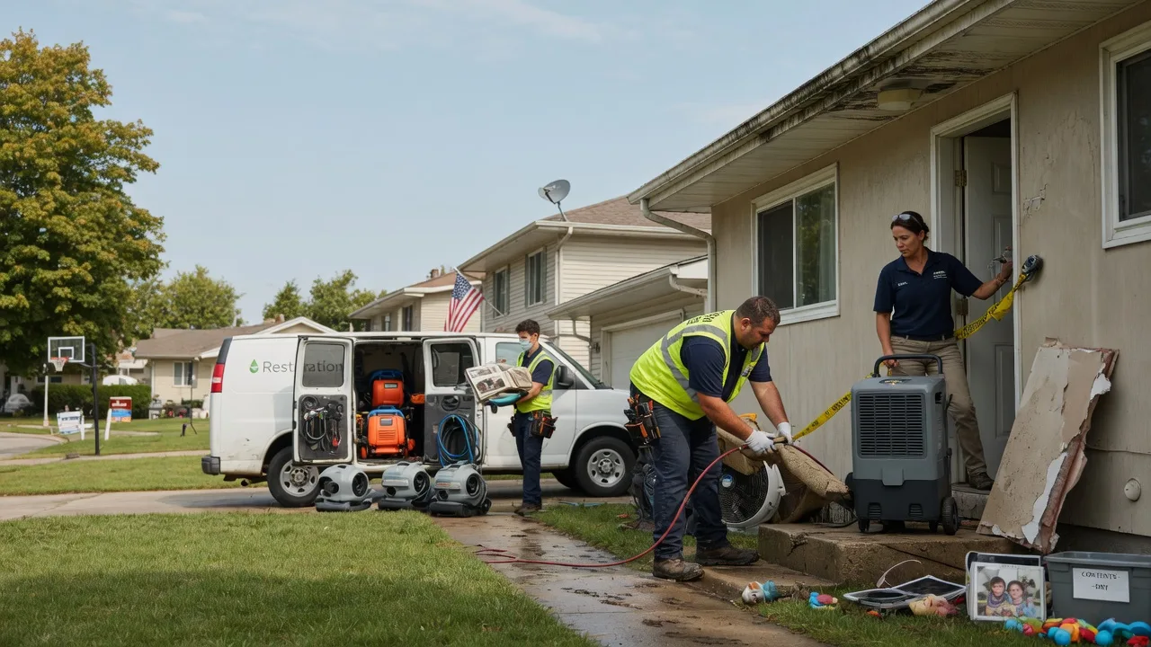 Water Damage Restoration in Harrison, MI near me